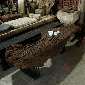 香椿木原木墩子红椿木树墩树桩实木墩子根雕茶几底座花架支架2人付款