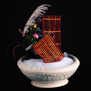 壹佳2020淘宝刺身装饰品日料摆盘装饰菜品点缀竹篱笆竹排日式烤肉