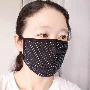 单层莫代尔口罩女