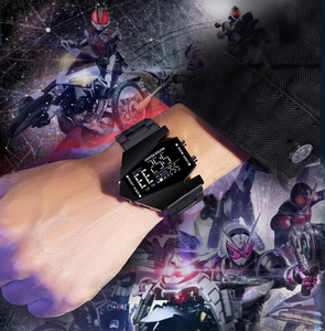 假面骑士手表动漫周边手表变身器build zio时王dx堂皇崇皇发光表
