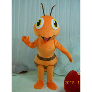 动漫定做昆虫角色演小活动宣传橙色蚂蚁头套演出卡通人偶服装