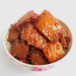 浏阳正宗老电影院 彭记酱干 彭记轩 大蒜方块 好吃开胃 美味 爽口