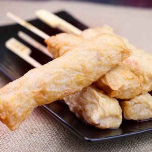 关东煮食材腐皮霞卷30串/包火锅麻辣烫串串丸子便利店原料冻制品