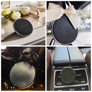 jomalone祖马龙车载香薰英国梨固体香水祖玛珑汽车摆件出风口香氛