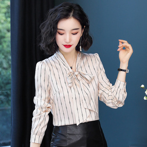女装特卖京东购物商城官网高级感重磅真丝衬衫2022夏新款职业上衣