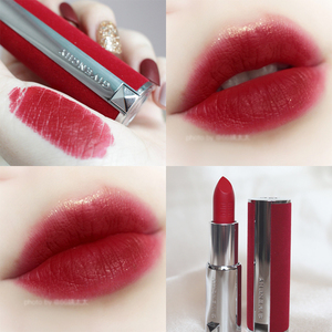 纪梵希口红n37 n36小羊皮女大牌正品丝绒37号色新年限定888锦鲤色