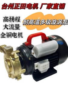 台州正田多级旋涡泵高压漩涡泵锅炉水泵江心 佳先蒸汽发生器水泵