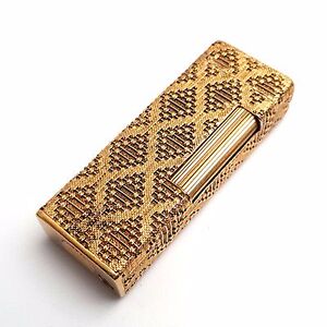 登喜路dunhill 打火机男士 18k纯金创意送男友礼物个性