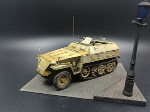 1/35模型 威龙9149 二战德军kfz 250/1型半履带装甲车