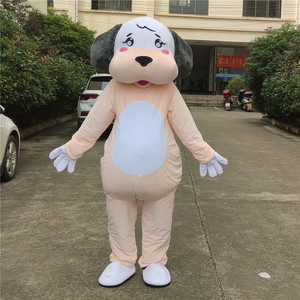 定做动漫幼儿园活动宣传服小狗狗表演道具毛绒玩偶卡通人偶衣服装