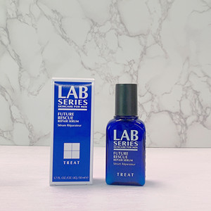 朗仕lab series男士男用保湿补水修护精华素精华露精华50ml小蓝瓶