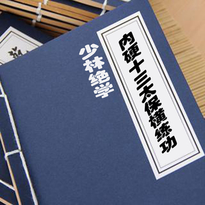 少林绝学内硬十三太保横练功硬气功功夫绝技武术搏击防身自卫格斗