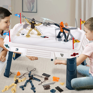 竹节人儿童桌面玩具双人pk对战拉线玩偶亲子互动男孩女孩益智游戏