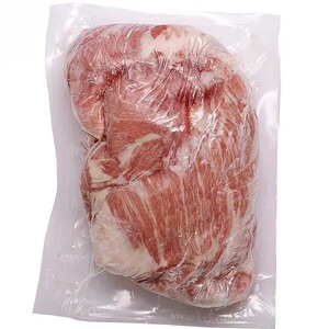 西班牙伊比利亚黑猪下颚肉心 橡果黑猪新鲜松板肉香煎烤肉食材