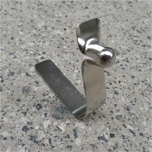 钓椅伸缩腿配件弹簧卡豆 定位户外帐篷配件4个包邮弹簧豆钢片豆