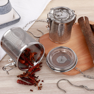 不锈钢冲孔调料球卤料篮调炖肉煲汤过滤袋火锅卤料球调味球笼商用