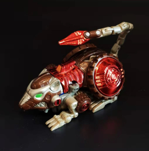 takara bw变形金刚 超能勇士 金属变体 老鼠勇士 精灵鼠 中古无盒