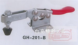 台湾嘉手水平式快速夹具GH-201-B 不锈钢快速夹钳 GH-201BSS肘夹