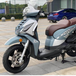 adiva金城fortune150电喷水冷jc150t-be欧式踏板车燃油代步摩托车