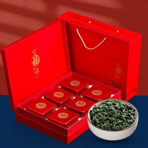 铁观音清香型正味兰花香茶叶 2023新茶安溪秋茶礼盒小袋铁盒包装23人