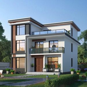 房子设计图农村自建房二层半三层乡村小户型豪宅别墅一层两层图纸