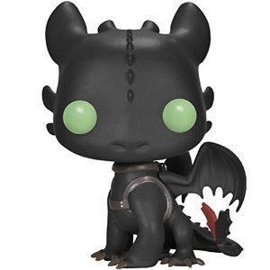 funko pop驯龙高手3 训龙记夜煞无牙仔toothless light fury 光煞
