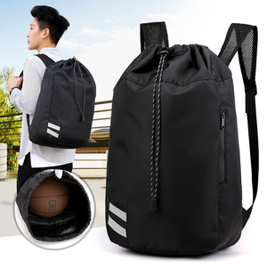 健身包潮男抽绳包休闲束口袋双肩包运动筒包训练篮球包旅行背包女