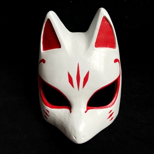 新款 女神异闻录5 persona5 喜多川佑介动物狐狸面具cos表演道具