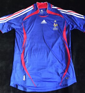 2006法国球衣 球迷版 06世界杯法国队球衣 m码 xl码 l码