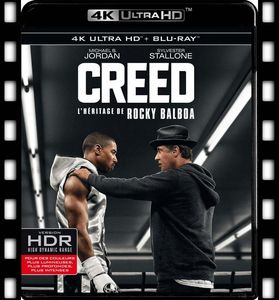 现货4k蓝光碟奎迪-creed中文字幕fr胶盒无纸套