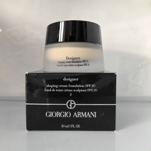 新阿玛尼设计师造型粉底乳 大师粉霜30ml保湿遮瑕素颜蓝标