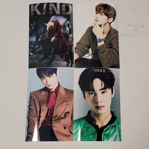 2021年1月新款 astro 车银优 亲笔签名 6寸照片 12寸签名海报