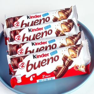 健达缤纷乐巧克力6包进口牛奶威化费列罗儿童零食休闲小吃食品 团