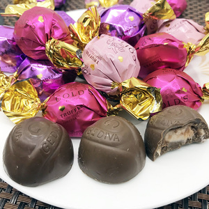 伯蒂牛奶夹心巧克力500g结婚喜糖果散装(代可可脂)