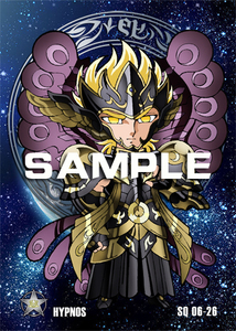 【官方授权】圣斗士星矢 q版金属卡 睡神0626