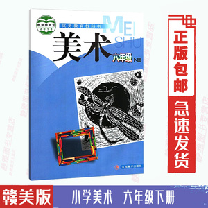 六年级下册美术书