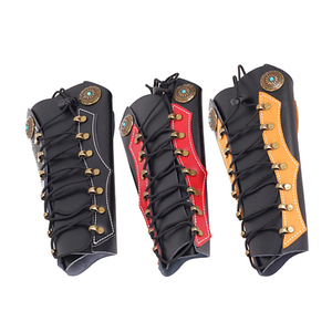 传统牛皮射箭护臂护具护指复合反曲弓箭蒙古射击护手汉服配件护腕