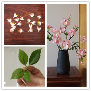 花开了丝网花材料丝袜花手工diy仿真樱花心一份10个