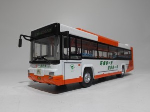 1:76 广州公交巴士 一汽宇通客车巴士模型 33线路