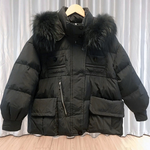 新春换季新款法国大山品牌正品高端派克羽绒服女装奢华狐狸毛领潮