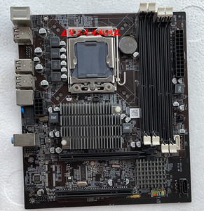 华南d-x58f ddr3电脑 1366针 x58主板 4内存ecc 全固态 pci口