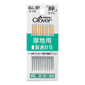 M(18-002//109)伴系薄厚料缝针 日本原装进口可乐工具clover20款