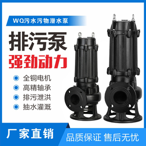 上海人民排污泵化粪池搅匀地下室提升降水井集水坑潜污泵三相380V