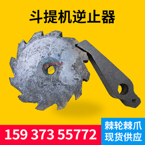 斗式提升机逆止器ne板链斗提机棘爪棘轮输送机设备防倒转装置