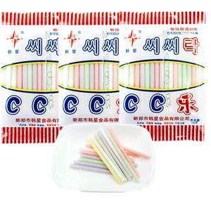 韩星cc乐吸管糖果16g整盒包邮韩国cc棒零食8090儿时怀旧经典零食