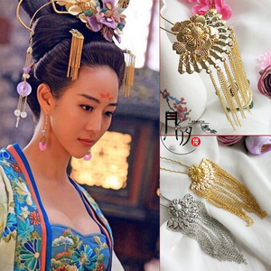 武媚娘传奇徐慧电视剧同款改版古风宫廷流苏发钗发夹汉服头饰b28