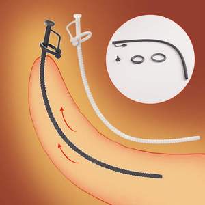 男用自慰虐阳导尿马眼棒空心尿道堵阴茎尿道扩张器情趣性用品