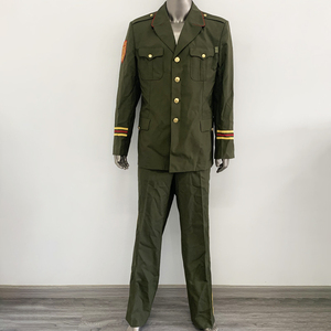 3501厂93乐团夏礼服男绿色仪仗队礼服服装制服套装