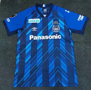 2021日本j联赛大阪钢巴球衣 大阪飞脚足球服 gamba osaka主场蓝