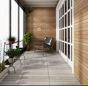 仿木纹瓷砖300x600阳台墙地砖防滑别墅花园露台庭院抗冻户外瓷砖